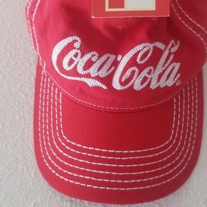 Red coca-cola hat